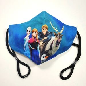 Frozen face mask for kids 2-8